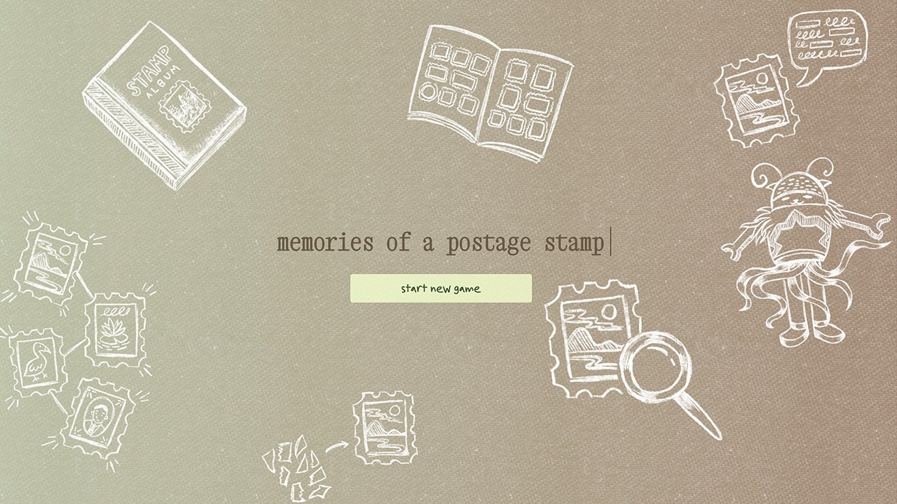 - A promotional image for memories of postage stamp